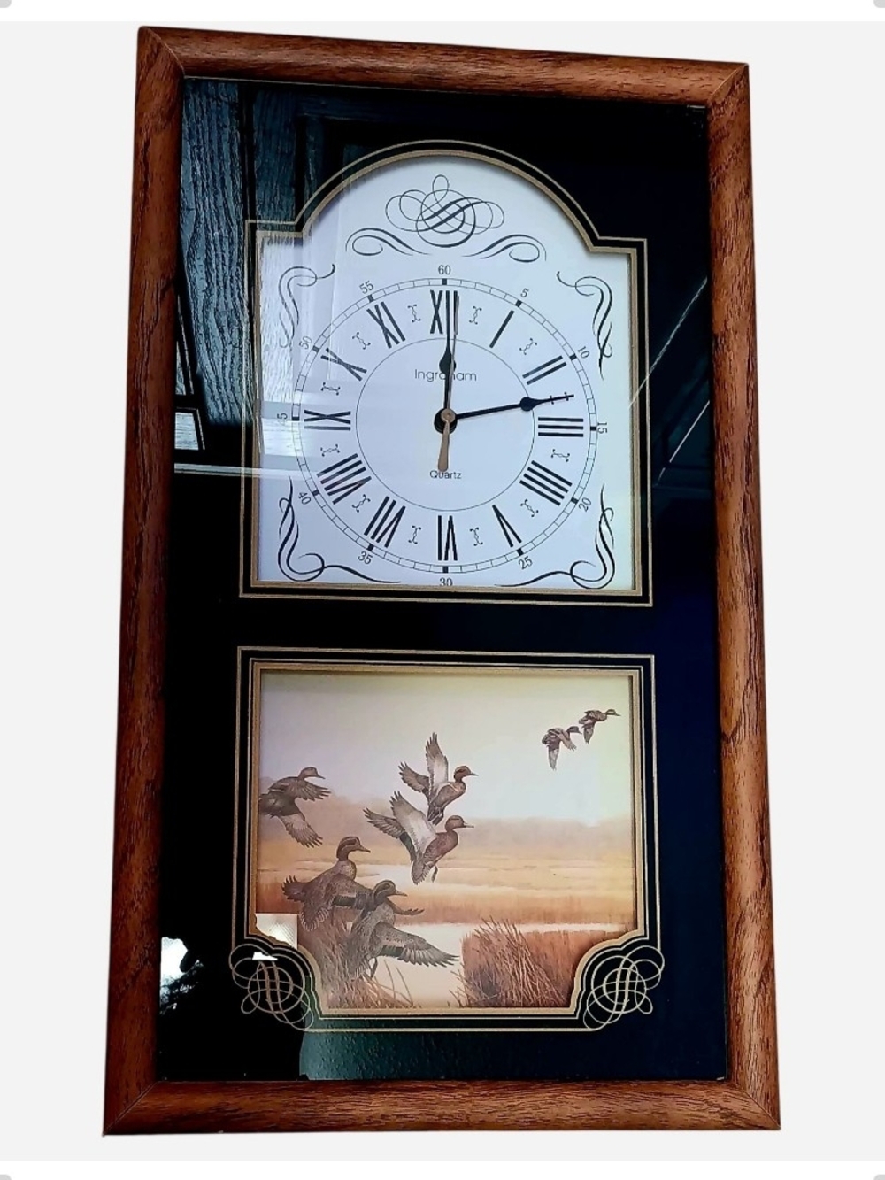 Ingraham Duck Wall Clock